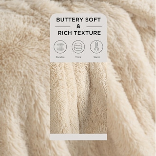 Foto 2 | Foto 2 | Manta Bedsure De Color Beige Suave Para Sofá, Cama O Sofá, 50 X 60 Cm - Venta Internacional.