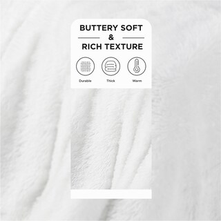 Foto 3 | Foto 3 | Manta De Cama De Color Blanco Suave Para Sofá O Cama De 50 X 60 Cm - Venta Internacional.
