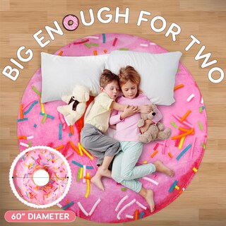 Foto 6 | Foto 6 | Manta Zulay Giant Con Forma De Rosquilla Esmaltada De Doble Cara Para Adultos Y Niños - Venta Internacional.