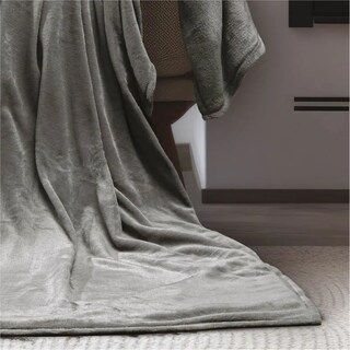 Foto 4 | Foto 4 | Frazada París Lisa Elegante Ultrasuave Gris Concord