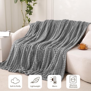 Foto 3 | Foto 3 | Manta Polar Con Estampado Phf, Jacquard, Tamaño Queen, 380 G/m² - Venta Internacional.