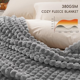 Foto 4 | Foto 4 | Manta Polar Con Estampado Phf, Jacquard, Tamaño Queen, 380 G/m² - Venta Internacional.