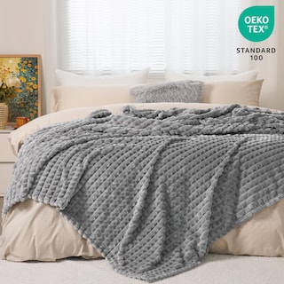 Foto 5 | Foto 5 | Manta Polar Con Estampado Phf, Jacquard, Tamaño Queen, 380 G/m² - Venta Internacional.