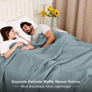 Foto 7 | Foto 7 | Manta Phf Waffle Weave, 100% Algodón, Tamaño King, 270 X 230 Cm - Venta Internacional.