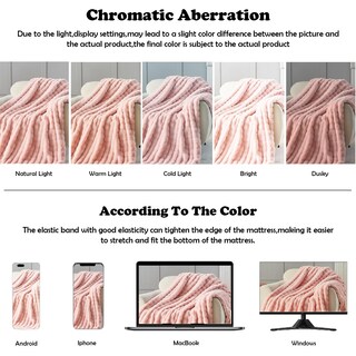 Foto 7 | Foto 7 | Manta Newcosplay De Piel Sintética Rosa Con Forma De Burbuja Doble, 150 X 200 Cm, 550 G/m² - Venta Internacional.