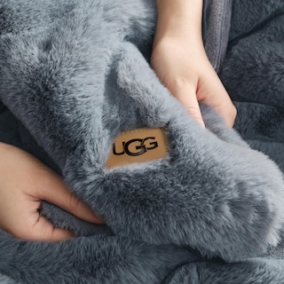 Foto 5 | Foto 5 | Manta Ugg Euphoria De Felpa De Piel Sintética Reversible De 50 X 70 Cm - Venta Internacional.