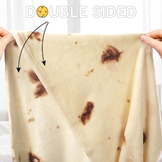 Foto 5 | Foto 5 | Manta Zulay Burritos Para Tortillas, 152 Cm, Doble Cara - Venta Internacional.