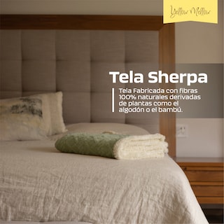 Foto 6 | Foto 6 | Cobertor Cobija Aborregado Con Forro Polar Sherpa | Suave | Caliente | Ligera | Tamaño 150 X 100 Cm (Verde, 150 X 100 Cm)