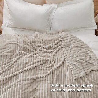 Foto 5 | Foto 5 | Manta Bedsure, Suave Y Acogedora, De Lino, Tamaño King, 275 X 230 Cm - Venta Internacional.