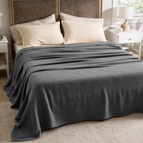 Manta de Cama Queen Gris 100% Algodón 230 X 230 cm - Venta Internacional