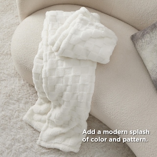 Foto 5 | Foto 5 | Manta Para Cama, Forro Polar De Franela Blanca, 130 X 150 Cm - Venta Internacional.
