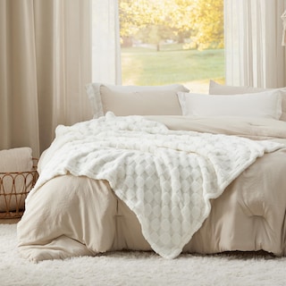 Foto 6 | Foto 6 | Manta Para Cama, Forro Polar De Franela Blanca, 130 X 150 Cm - Venta Internacional.