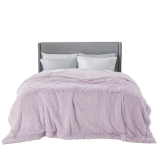 Foto 7 | Foto 7 | Manta Bedsure Fluffy Lavanda Púrpura Tamaño Queen - Venta Internacional.