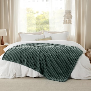 Foto 6 | Foto 6 | Manta Polar Bedsure Mallard Green Para Sofá, 150 X 200 Cm - Venta Internacional.
