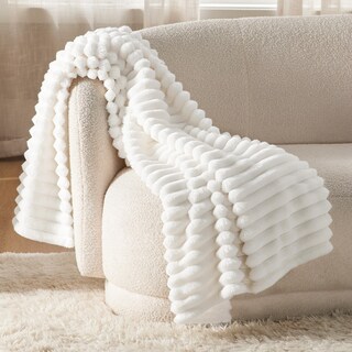 Foto 2 | Foto 2 | Manta Bedsure Gentlesoft Cozy, Blanca, 130 X 180 Cm - Venta Internacional.