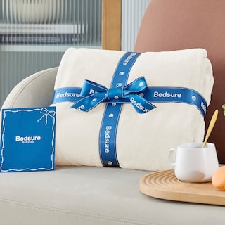 Foto 6 | Foto 6 | Manta Polar Blanket Bedsure Xl, Crema, 300 G/m², Suave, 130 X 180 Cm - Venta Internacional.