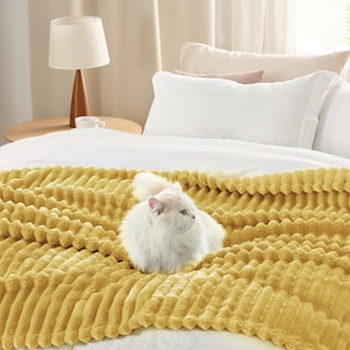 Foto 4 | Foto 4 | Manta Bedsure Honey Gentlesoft Cozy 130 X 180 Cm - Venta Internacional.