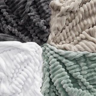 Foto 7 | Foto 7 | Manta Bedsure Queen Gentlesoft Acogedora, Forro Polar De Franela, Color Blanco - Venta Internacional.