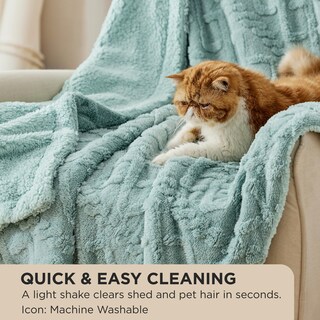 Foto 2 | Foto 2 | Manta Bedsure Sherpa De Forro Polar Para Sofá, 130 X 150 Cm - Venta Internacional.