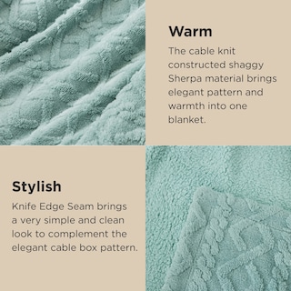 Foto 4 | Foto 4 | Manta Bedsure Sherpa De Forro Polar Para Sofá, 130 X 150 Cm - Venta Internacional.