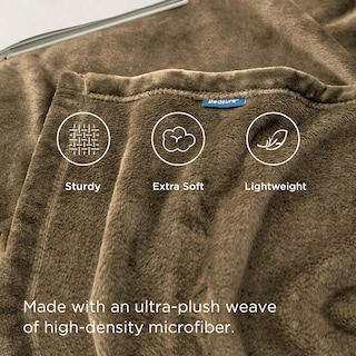 Foto 3 | Foto 3 | Forro Polar Blanket Bedsure, Talla King, Camel, Forro Polar - Venta Internacional.