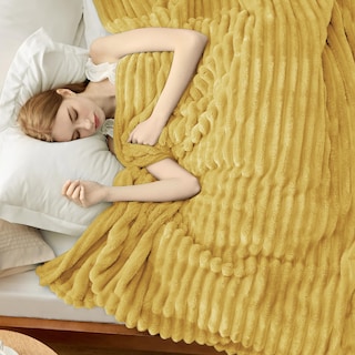 Foto 3 | Foto 3 | Manta Bedsure Honey Fleece Para Sofá, 230 X 230 Cm - Venta Internacional.