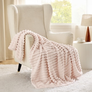Foto 2 | Foto 2 | Manta Bedsure, Suave Y Acogedora, Para Sofá, Rosa, 50 X 60 Pulgadas - Venta Internacional.