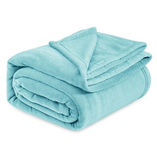 Foto 1 | Foto 1 | Manta Bedsure Forro Polar Tamaño Queen Franela Azul Río - Venta Internacional