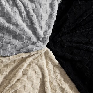 Foto 7 | Foto 7 | Manta De Forro Polar Negro Para Sofá Supersuave, 130 X 150 Cm - Venta Internacional.
