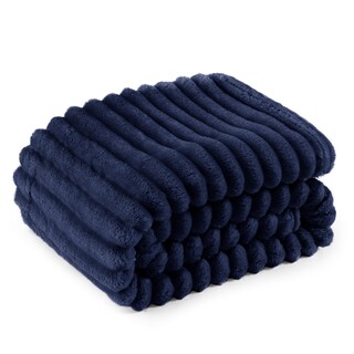 Foto 1 | Foto 1 | Manta Bedsure De Forro Polar Azul Para Sofá Gentlesoft 130 X 180 Cm - Venta Internacional.