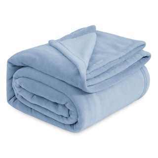 Foto 1 | Foto 1 | Manta para Cama Bedsure Forro Polar King Size Azul Claro - Venta Internacional