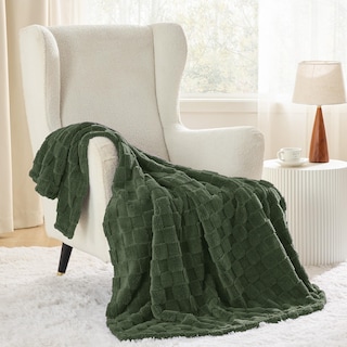 Foto 2 | Foto 2 | Manta Polar Bedsure Verde Bronce Para Sofá 130 X 150 Cm - Venta Internacional.