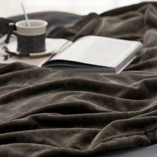 Foto 4 | Foto 4 | Manta De Cama, Forro Polar, Tamaño Queen, Marrón Suave, 230 X 230 Cm - Venta Internacional.