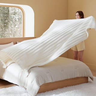 Foto 5 | Foto 5 | Manta Bedsure, Forro Polar De Franela, Tamaño Queen, 230 X 230 Cm, Color Blanco - Venta Internacional.