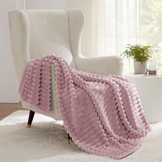 Foto 2 | Foto 2 | Manta Bedsure De Forro Polar Rosa Para Sofá, 150 X 200 Cm - Venta Internacional.