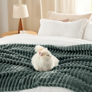 Foto 4 | Foto 4 | Manta Polar Bedsure Mallard Green Para Sofá, 230 X 230 Cm - Venta Internacional.