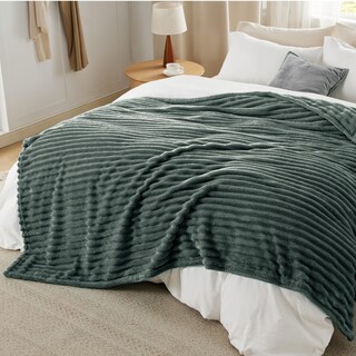 Foto 6 | Foto 6 | Manta Polar Bedsure Mallard Green Para Sofá, 230 X 230 Cm - Venta Internacional.