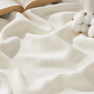 Foto 1 | Foto 1 | Manta Bedsure Algodón King Size color Marfil - Venta Internacional