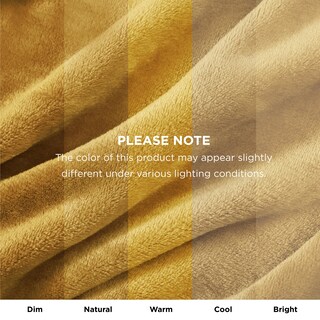 Foto 7 | Foto 7 | Manta De Cama Con Forro Polar Queen, Dorado Y Amarillo, Suave, 230 X 230 Cm - Venta Internacional.