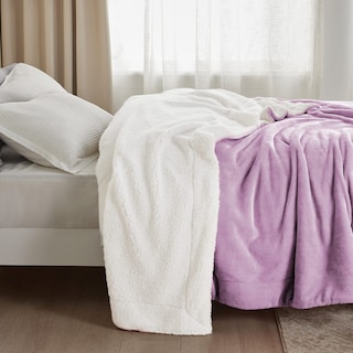 Foto 5 | Foto 5 | Manta Bedsure Sherpa De Forro Polar Tamaño Queen Lila - Venta Internacional.