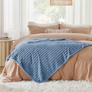 Foto 6 | Foto 6 | Manta Bedsure Suave y Acogedora de Franela 130x180 cm - Venta Internacional