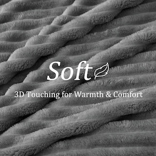 Foto 4 | Foto 4 | Manta Polar Blanket Bedelite De 300 G/m², Suave Y Cálida, Color Gris - Venta Internacional.