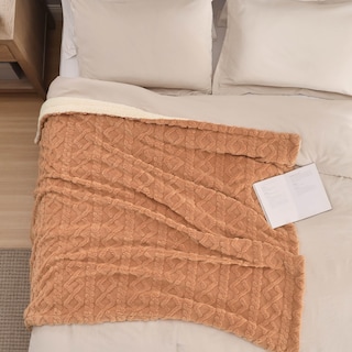 Foto 6 | Foto 6 | Manta Bedsure Sherpa De Forro Polar Para Sofá, 130 X 150 Cm - Venta Internacional.