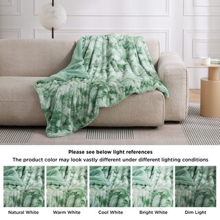 Foto 6 | Foto 6 | Manta Bedsure Sherpa Verde- Venta Internacional