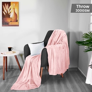 Foto 2 | Foto 2 | Manta Polar Blanket Utopia, Tamaño Rosa, 300 G/m², 130 X 150 Cm - Venta Internacional.