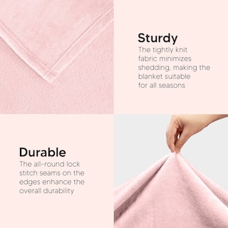 Foto 7 | Foto 7 | Manta Polar Blanket Utopia, Tamaño Rosa, 300 G/m², 130 X 150 Cm - Venta Internacional.