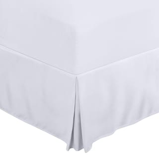 Foto 1 | Foto 1 | Skirt Utopia Bedding Completo Con Pliegues Cuádruples Y Volantes Blancos - Venta Internacional.