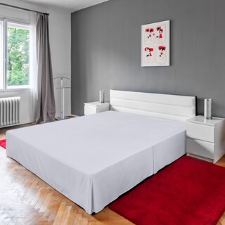 Foto 7 | Foto 7 | Skirt Utopia Bedding Completo Con Pliegues Cuádruples Y Volantes Blancos - Venta Internacional.
