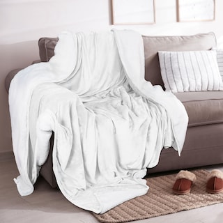 Foto 5 | Foto 5 | Colcha Utopia Para Ropa De Cama Sherpa Queen, Color Blanco, 229 X 229 Cm - Venta Internacional.