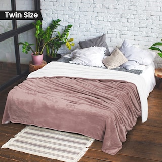 Foto 2 | Foto 2 | Manta Utopia Bedding Sherpa, Tamaño Doble, Rosa, 168 X 152 Cm - Venta Internacional.